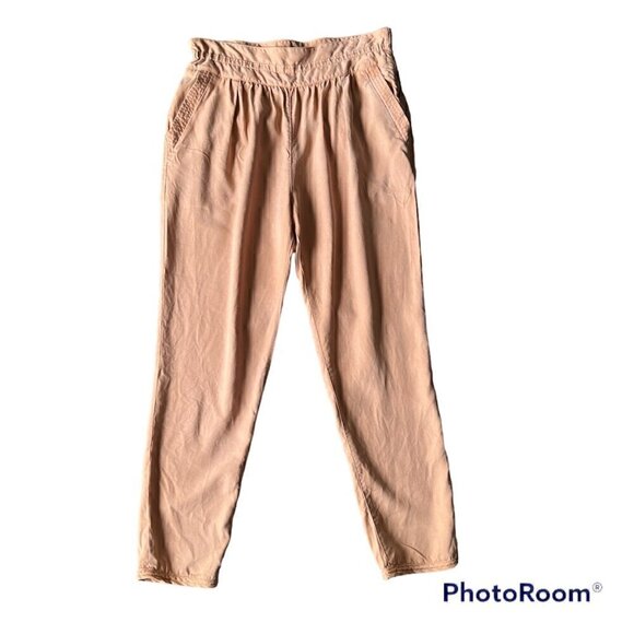 WILFRED Aritzia Casbah Pant Tan Ten 100% Lyocell - Picture 2 of 11